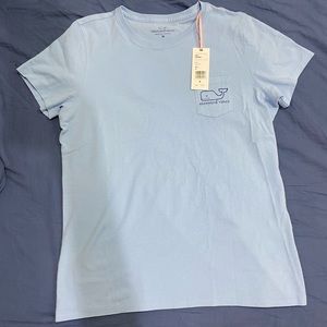 New women vineyard vines Whale Short-Sleeve Pocket Tee